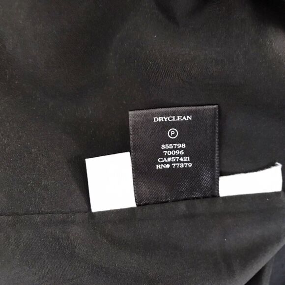 Ann Taylor Dress Size 4 Black Sleeveless Floral Eyelet V-neck Scalloped Hem - Picture 8 of 13